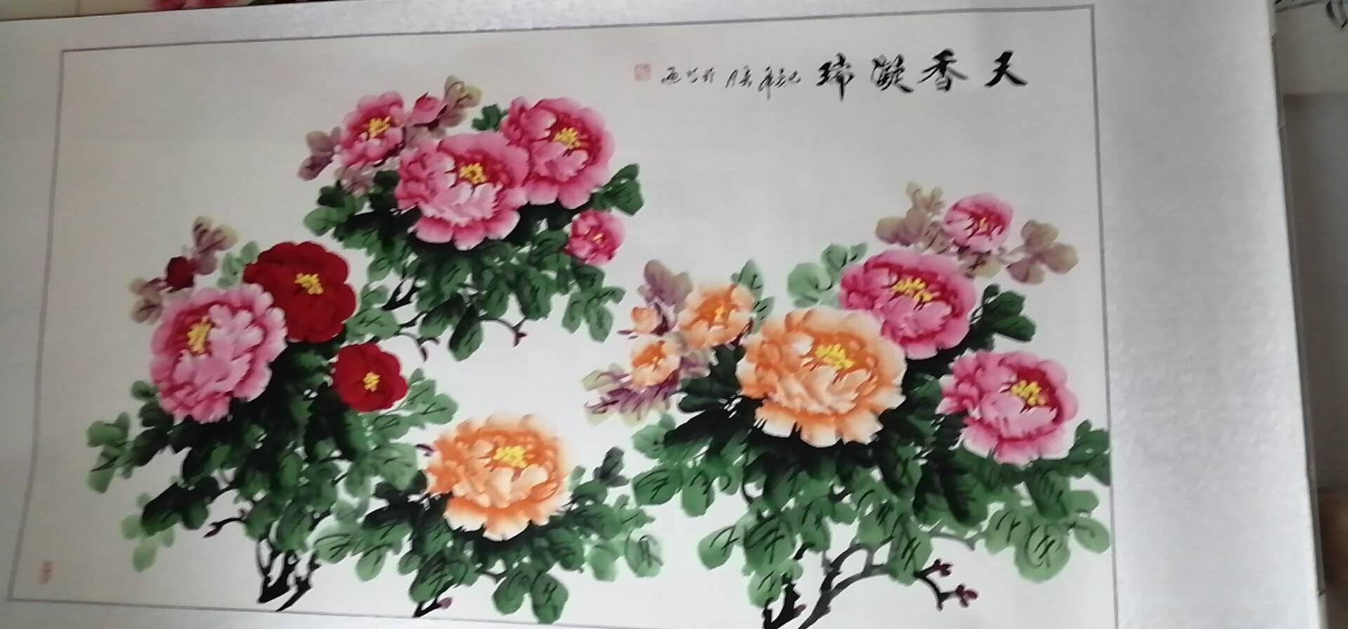 韩玲巧画家图片