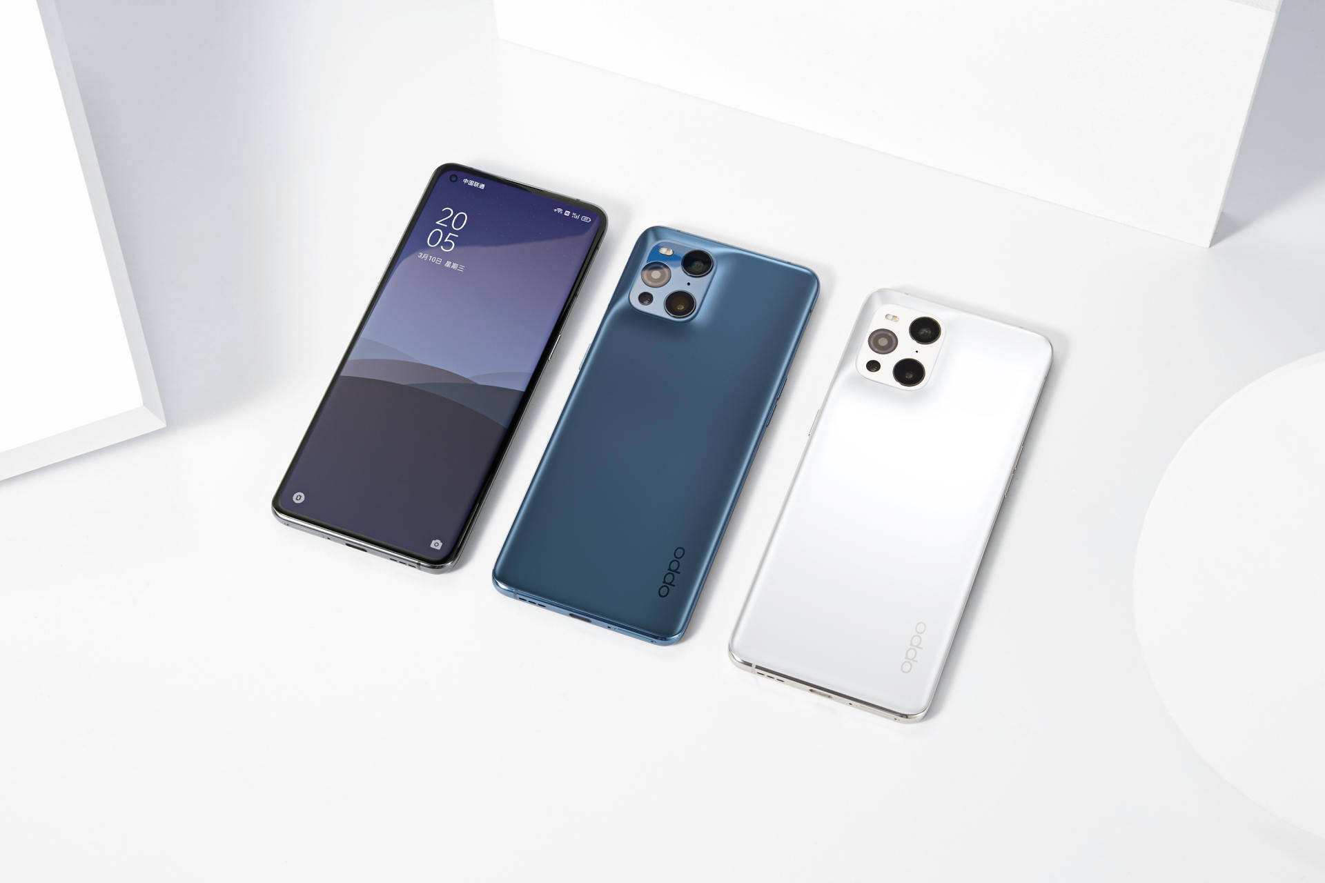 oppo find x3接受预定的3种配色,大家更倾向哪个?