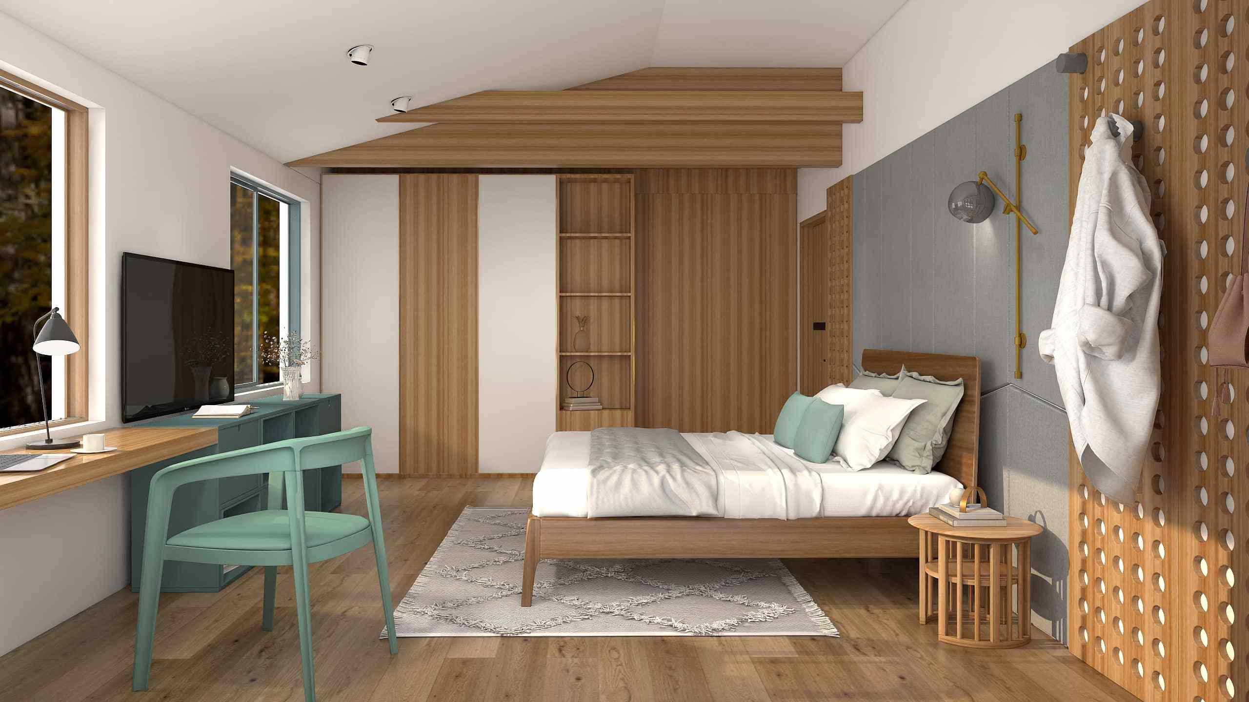 183平2室1厅现代简约全屋定制