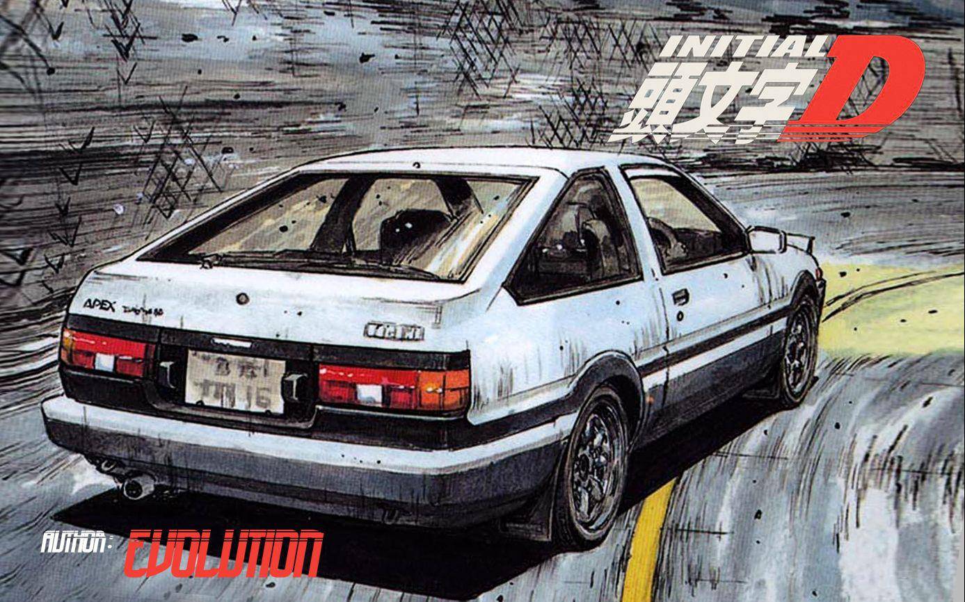 Ae86怎么画简笔画 Ae86怎么画简笔画画法