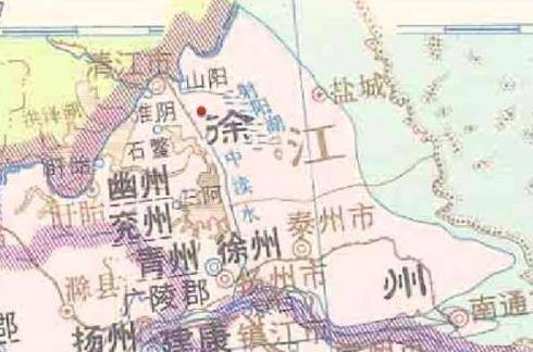 江苏一个县，名字很霸气，历史上这里还曾是大海