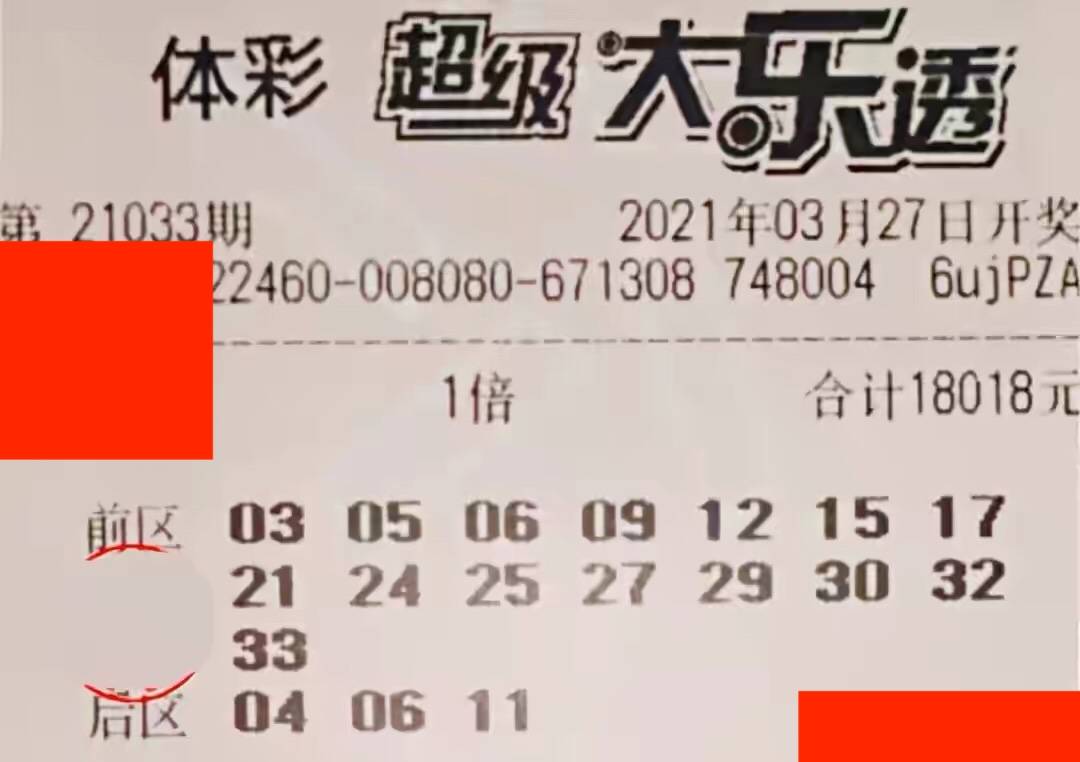 大樂透21033期曬票,1.8萬元實票圈定3碼,這次不謀而合?