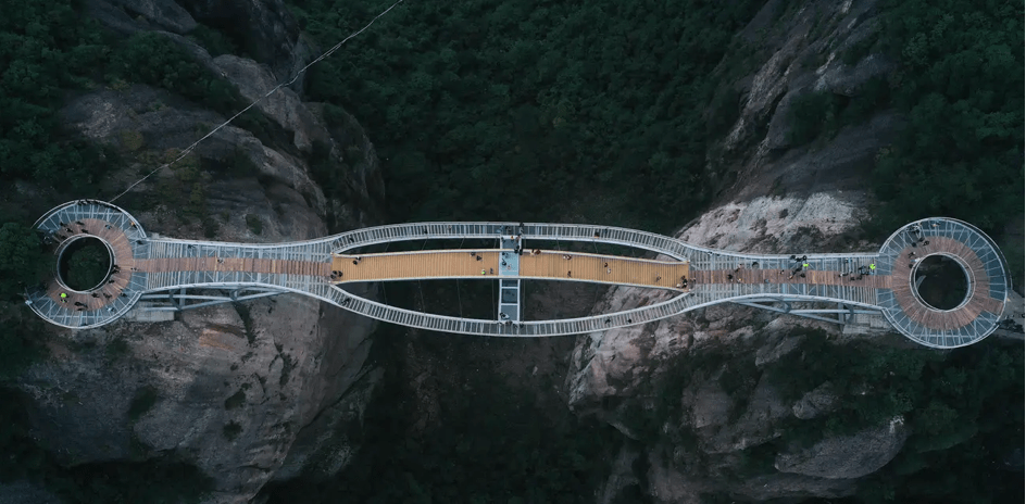 作为“基建狂魔”又创新纪录，浙江“如意桥”惊艳亮相