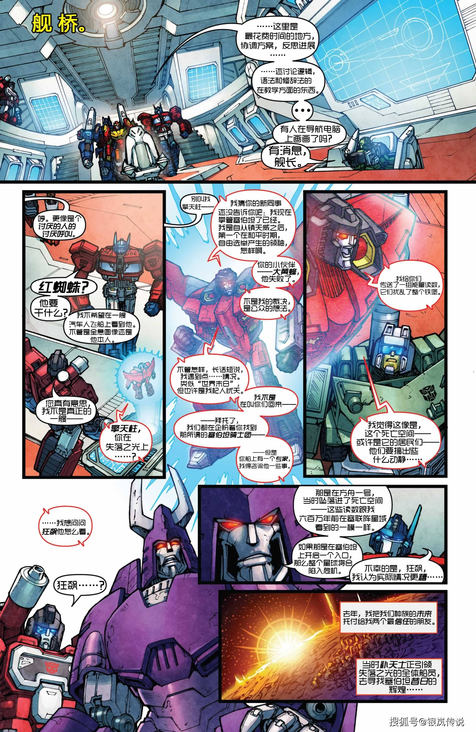 变形金刚暗流涌动01中文版续篇黑暗黎明idw主线