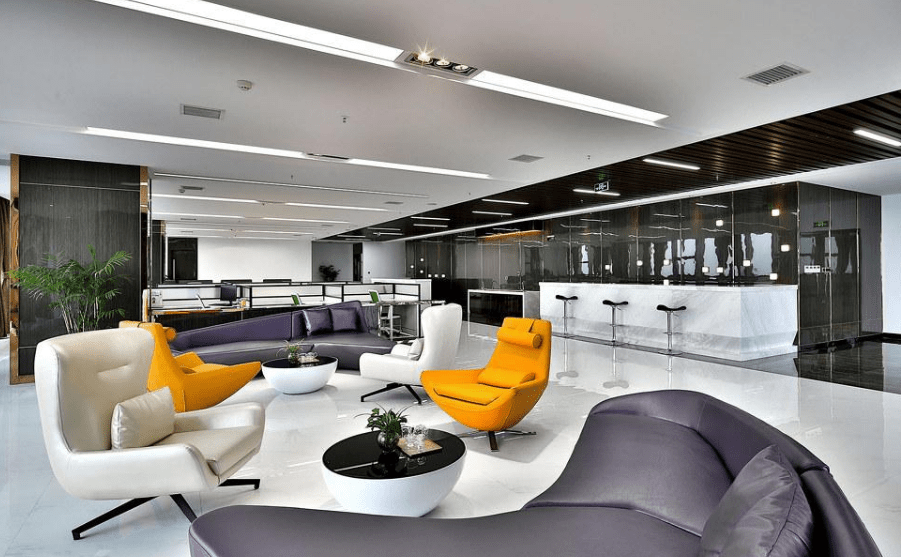 细微之处显贴心前台接待区设计