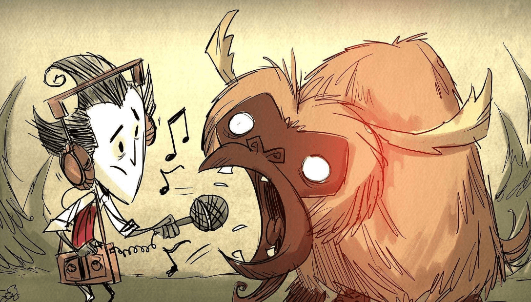 原创饥荒联机版建家推荐蚁狮沙漠的绿洲前期主要边缘探图