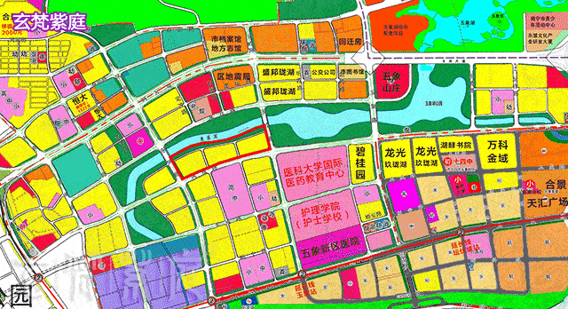 南宁五象新区风水揭秘分析二玉洞片区五象湖板块n个楼盘风水解析