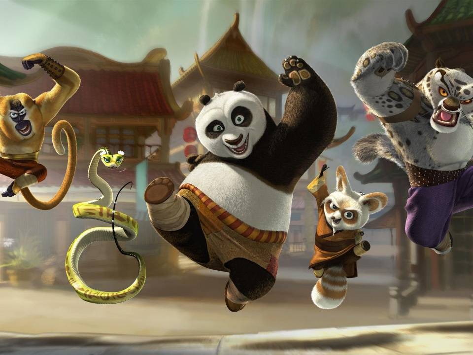 功夫熊猫一个关于小人物成长为英雄的故事