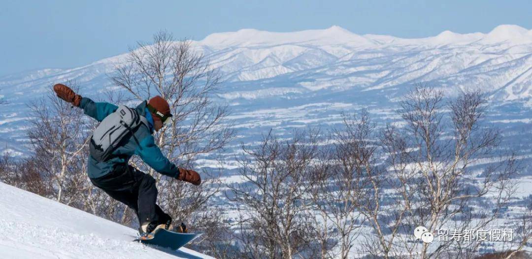在日本北海道滑春雪：在北海道迎接春天的最好方式，是来留寿都滑一场春雪