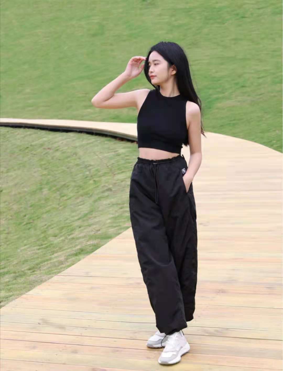 155小个子女生夏季穿衣搭配_look