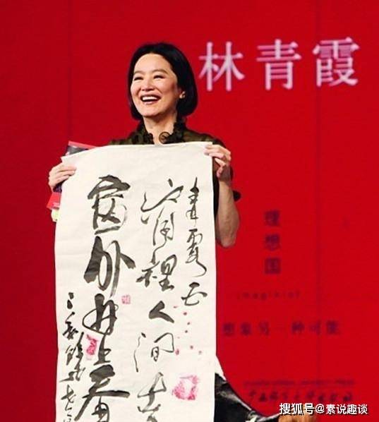 林青霞书法欣赏硬笔书法雄宏狂放有徐克笔下的江湖快意