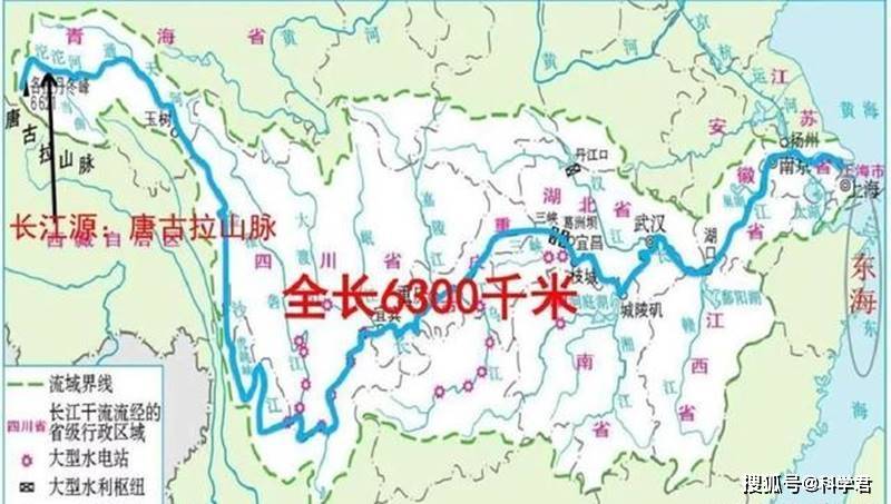 长江有多少千米长度图片