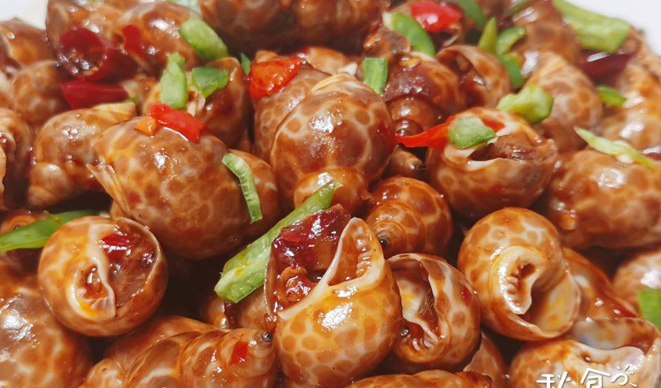 花螺我最爱这种吃法香辣爽口一次做2斤还吃不够