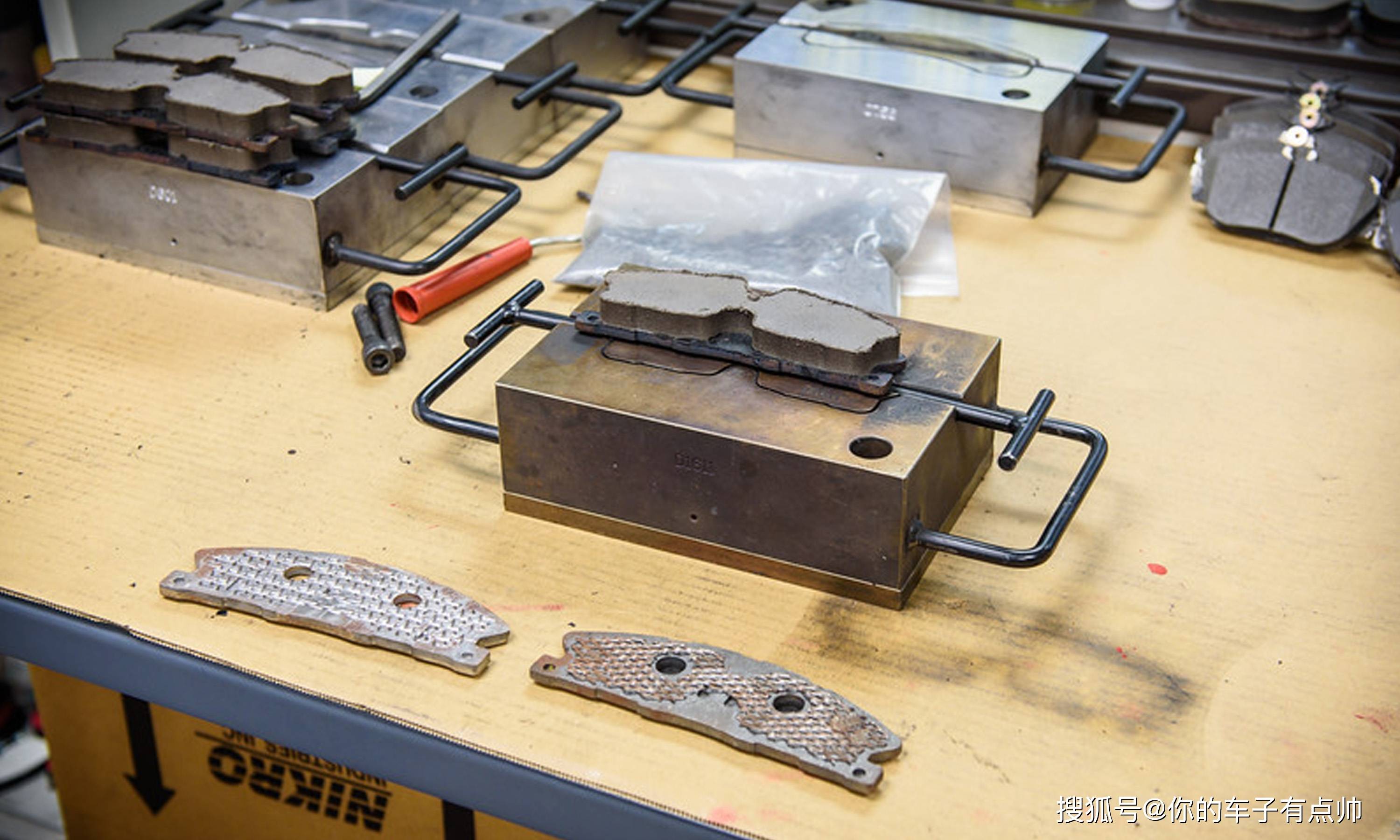 stoptech刹车片制作过程