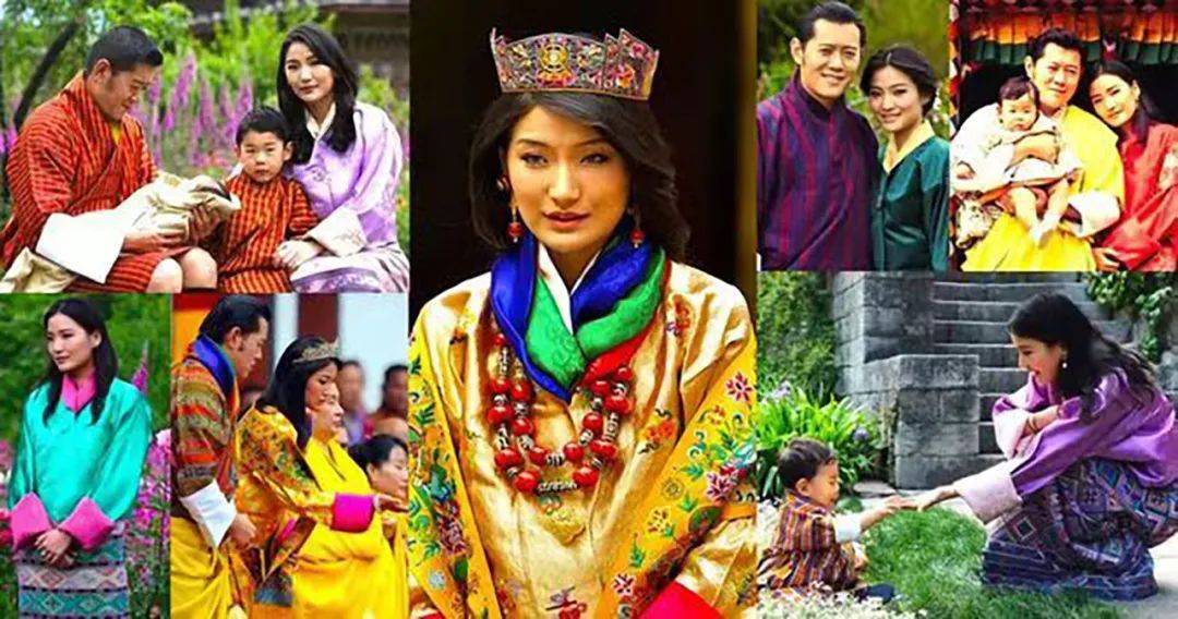 40岁不丹国王偏爱长子抱5岁龙太子在怀中把小儿子给王后照料