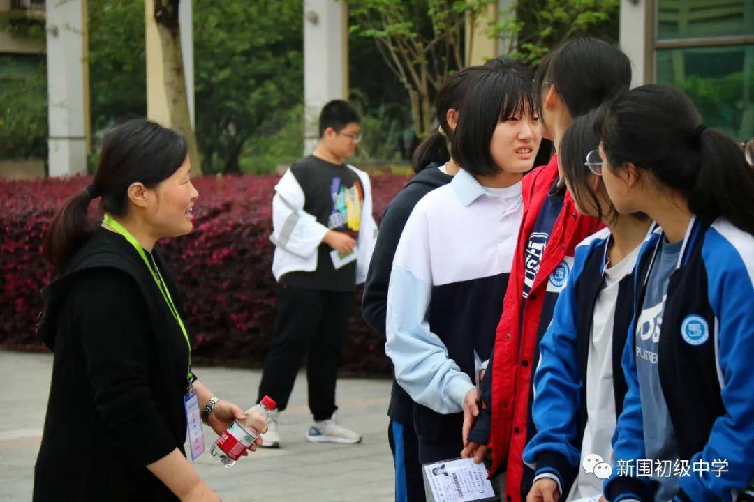 拼一载春秋搏一生精彩新围中学2021年体育中考首战告捷