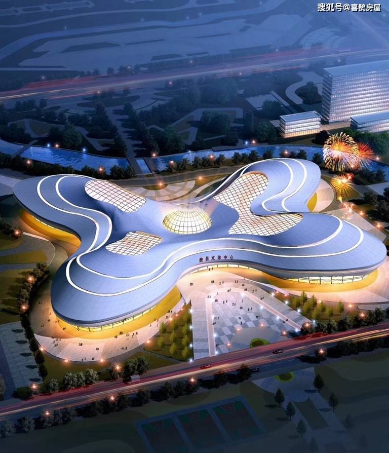 钢结构设计 | 费县文体中心