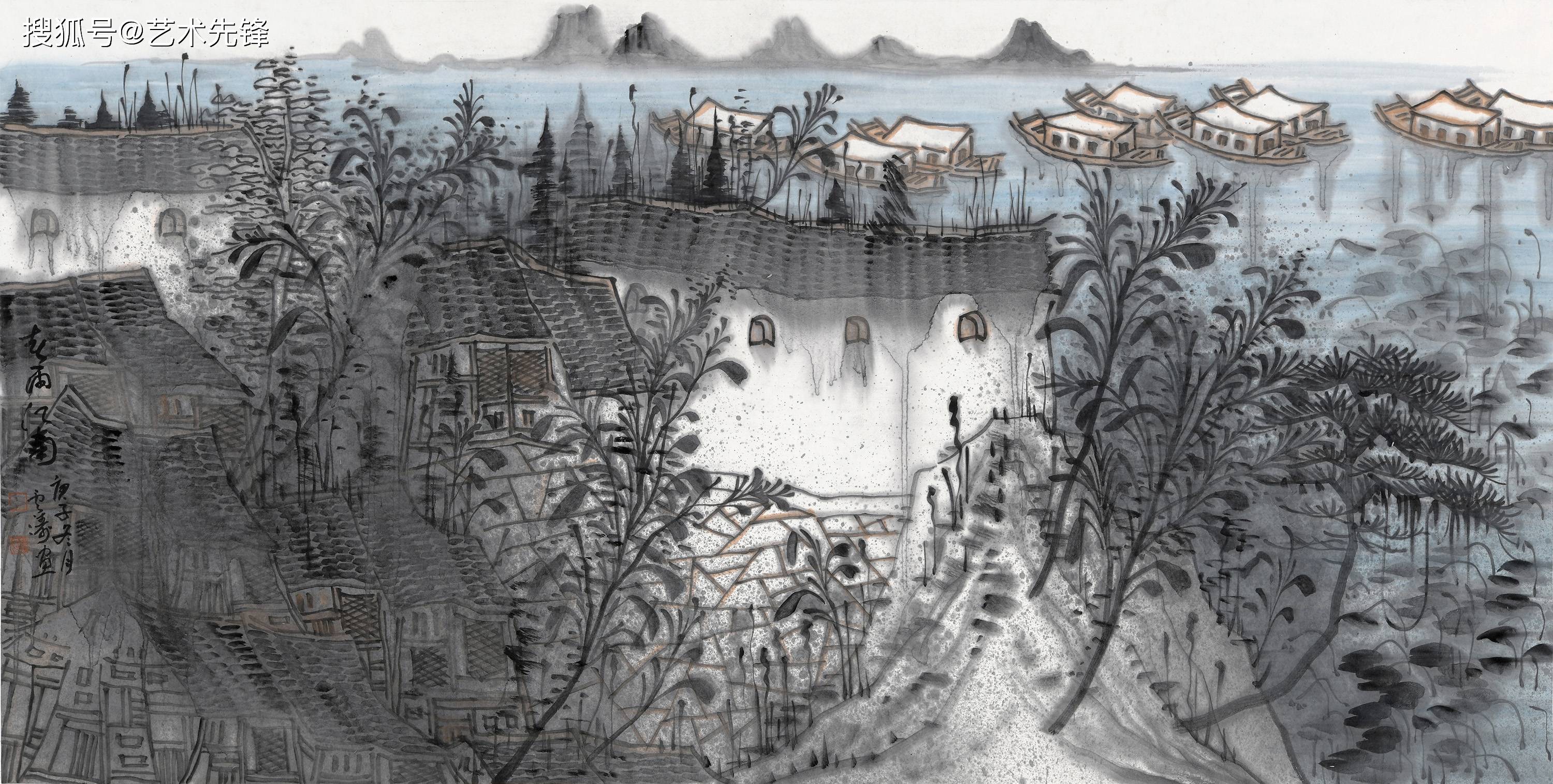 绘如意云印迹魏云涛中国画作品展