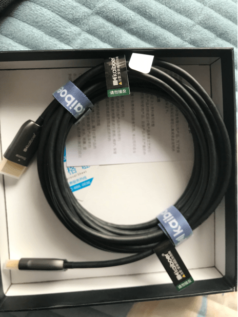 测评盘点|开博尔8K HDMI2.1 光纤高清传输线开箱评测，高性能加高颜值无可挑剔
