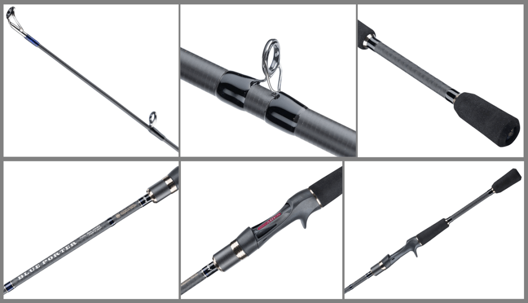 Ares 万能鲈鱼竿 Blue Porter Vesta Bass 手把