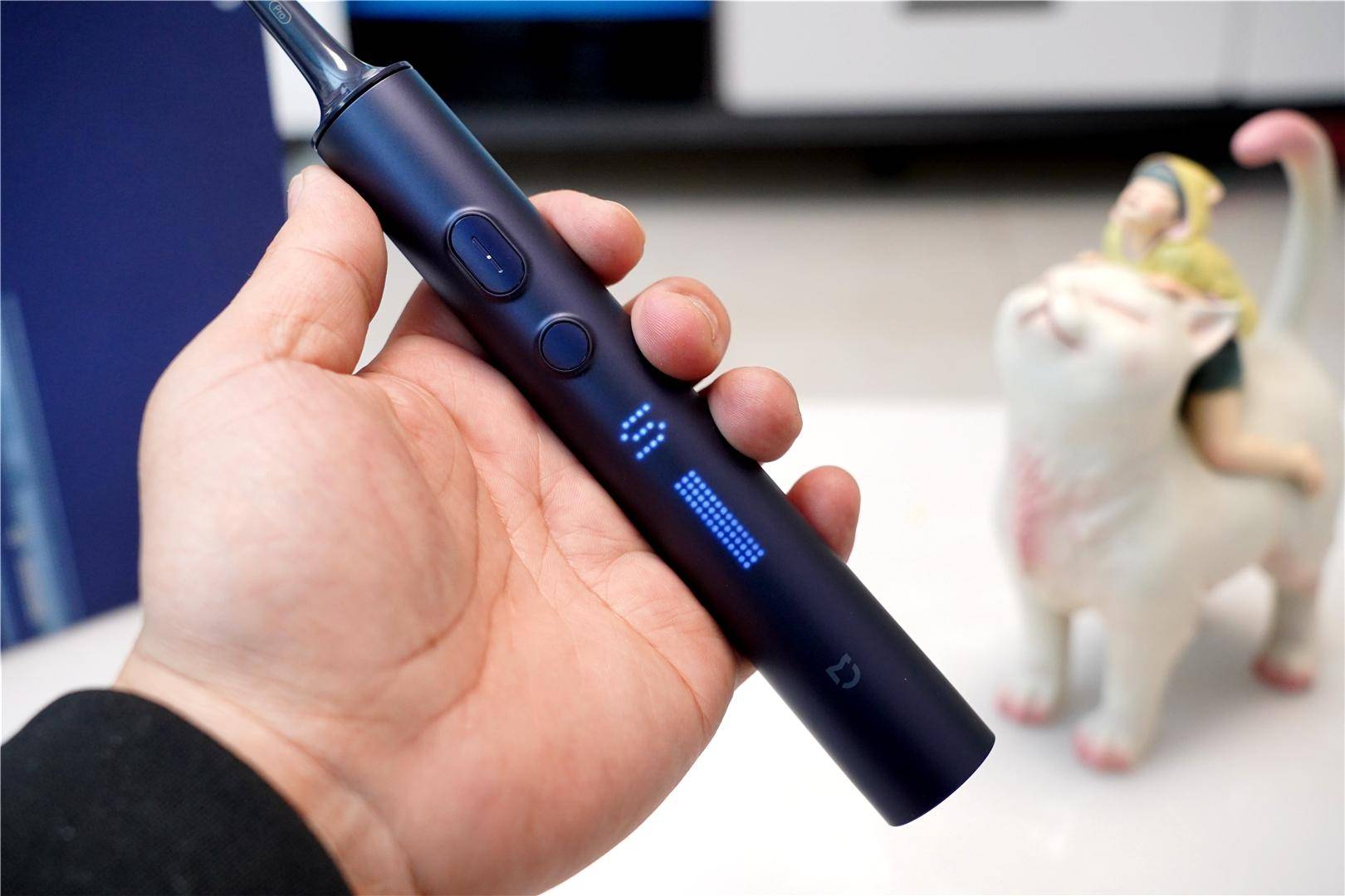 led显示无级动力调节私人定制米家声波电动牙刷t700分享