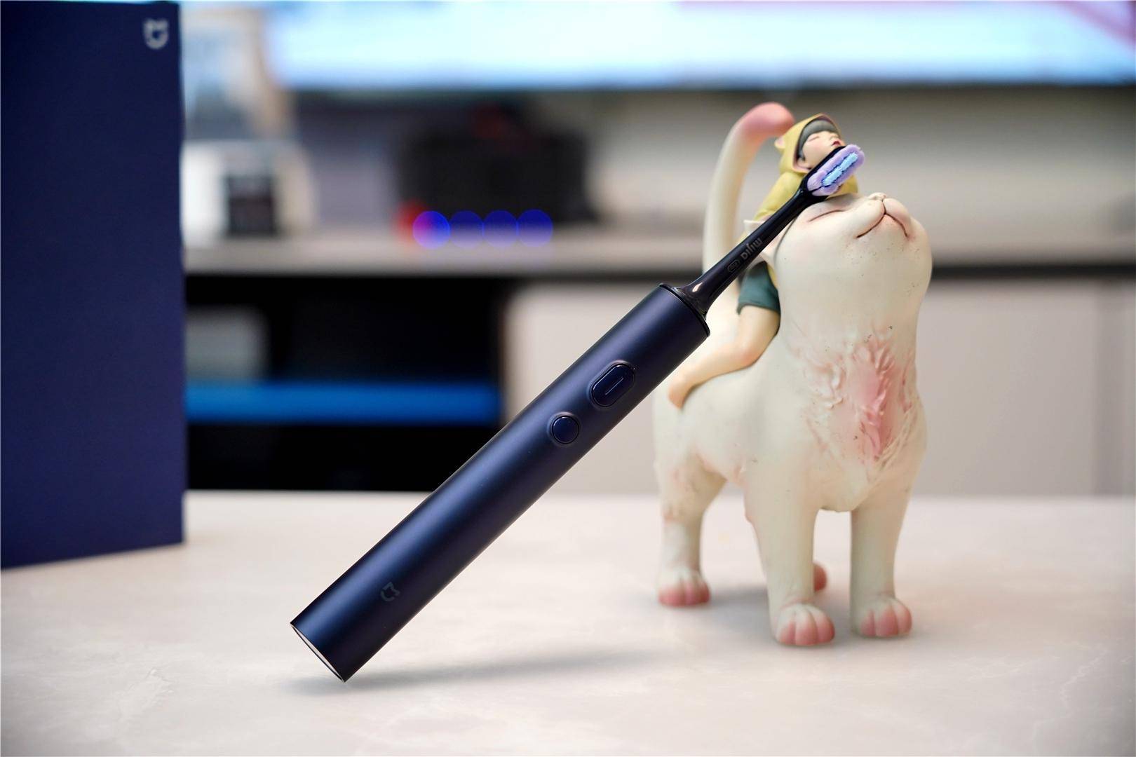 led显示无级动力调节私人定制米家声波电动牙刷t700分享