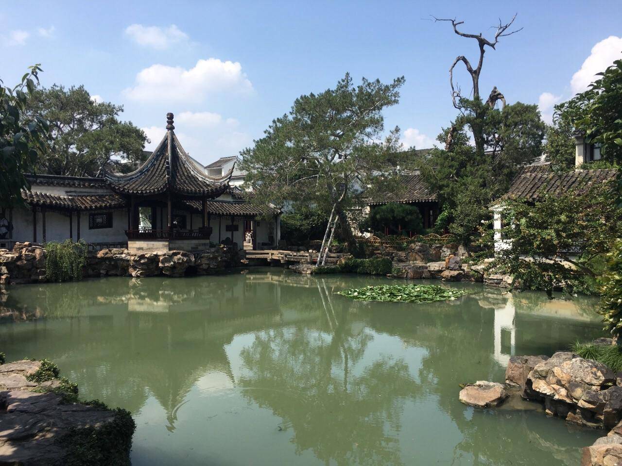 原创苏州园林中型古典山水宅园代表,历经多年修葺整理