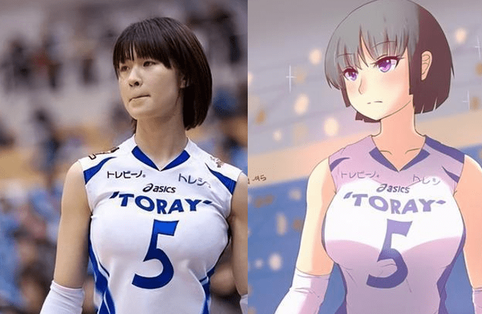 图片[1]-日本女排运动员被二次元化，请问现在开始喜欢排球还来得及么-魔性次元
