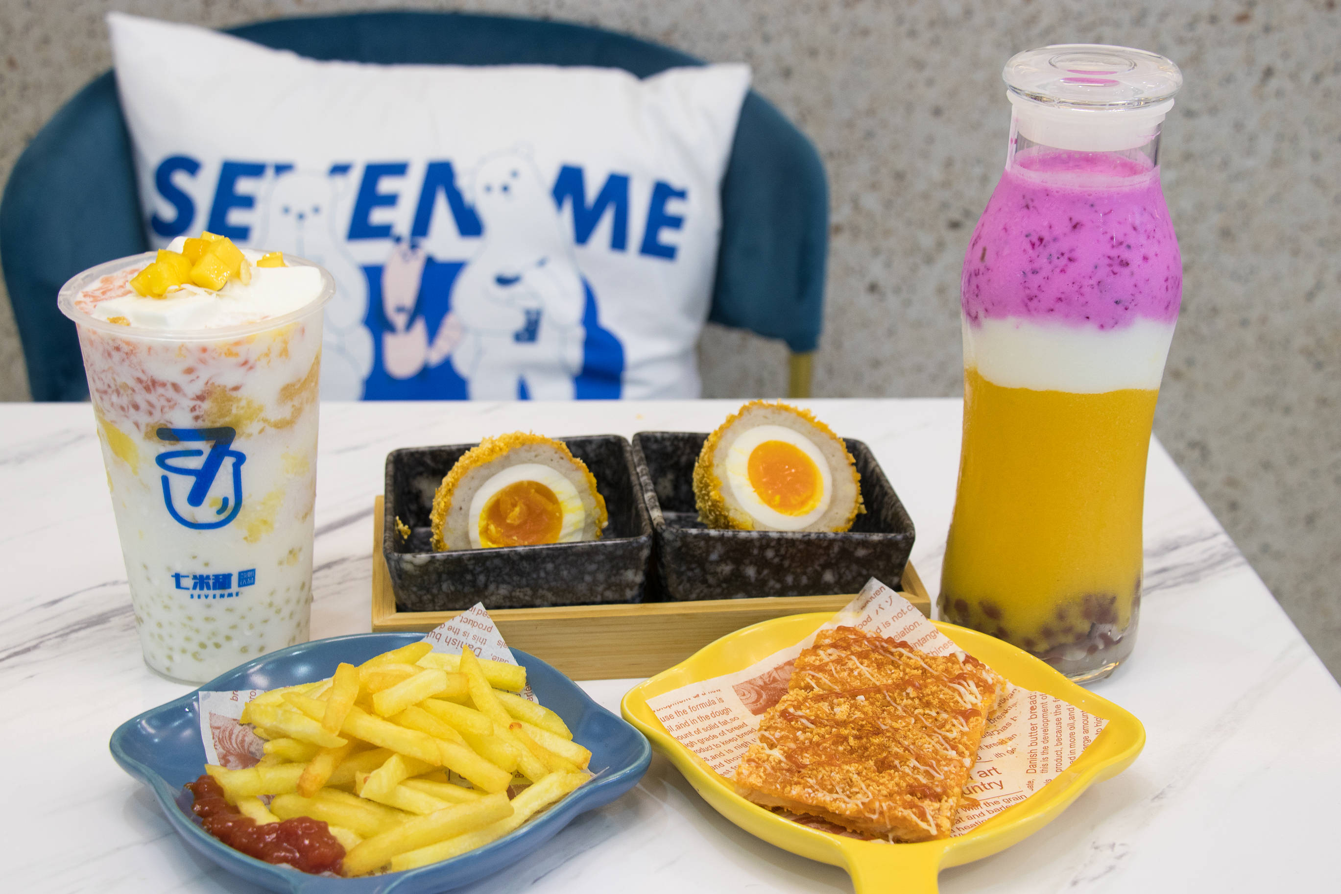 七米甜奶茶品牌在成立这么长时间,对产品从来不会懈怠,一直秉承着真诚