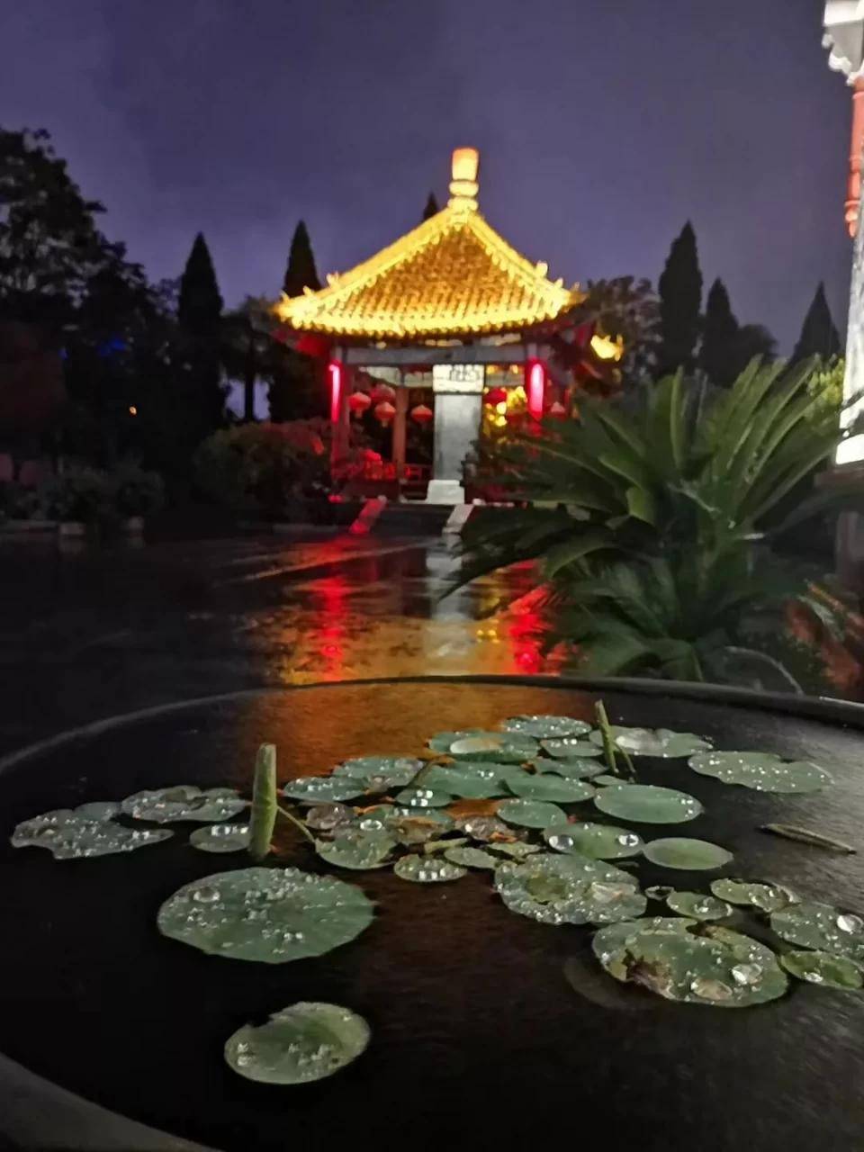 汴梁旅游包公祠里月夜美流光溢彩展华灯2021包祠夜游于4月15日开放