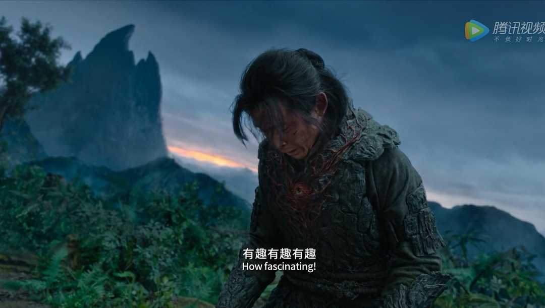 《刺杀小说家》特效赤发鬼看着确实很贵,后悔没有去电影院看3d!