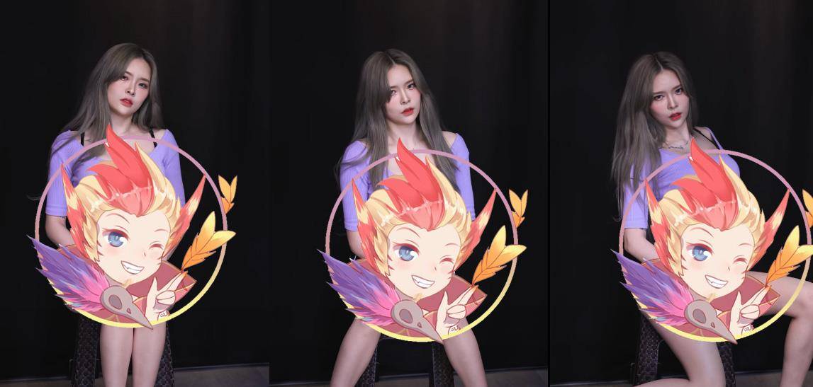 mystic老婆是穿紫色衣服的女子,直观地看这个女团人均1.
