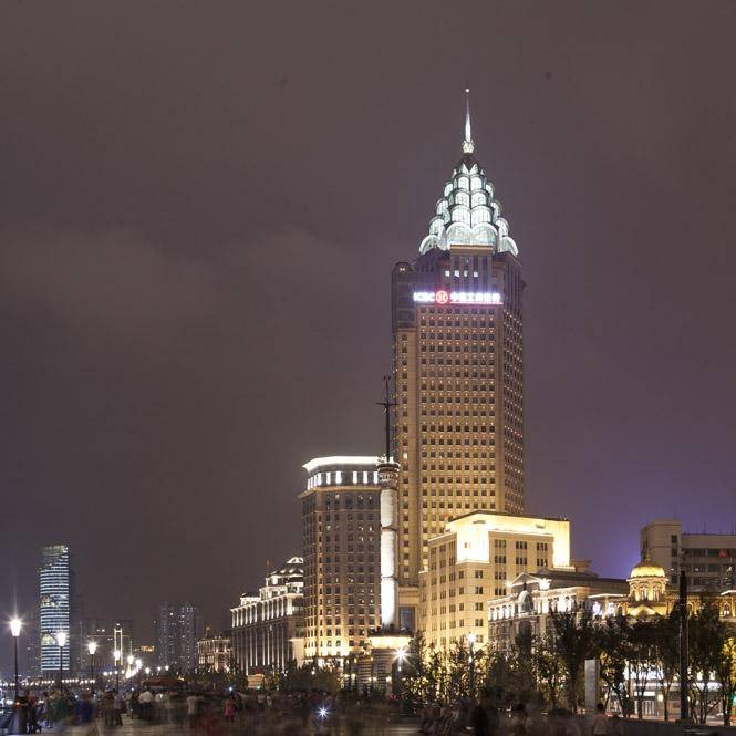 光明金融大厦黄浦江一颗璀璨明珠