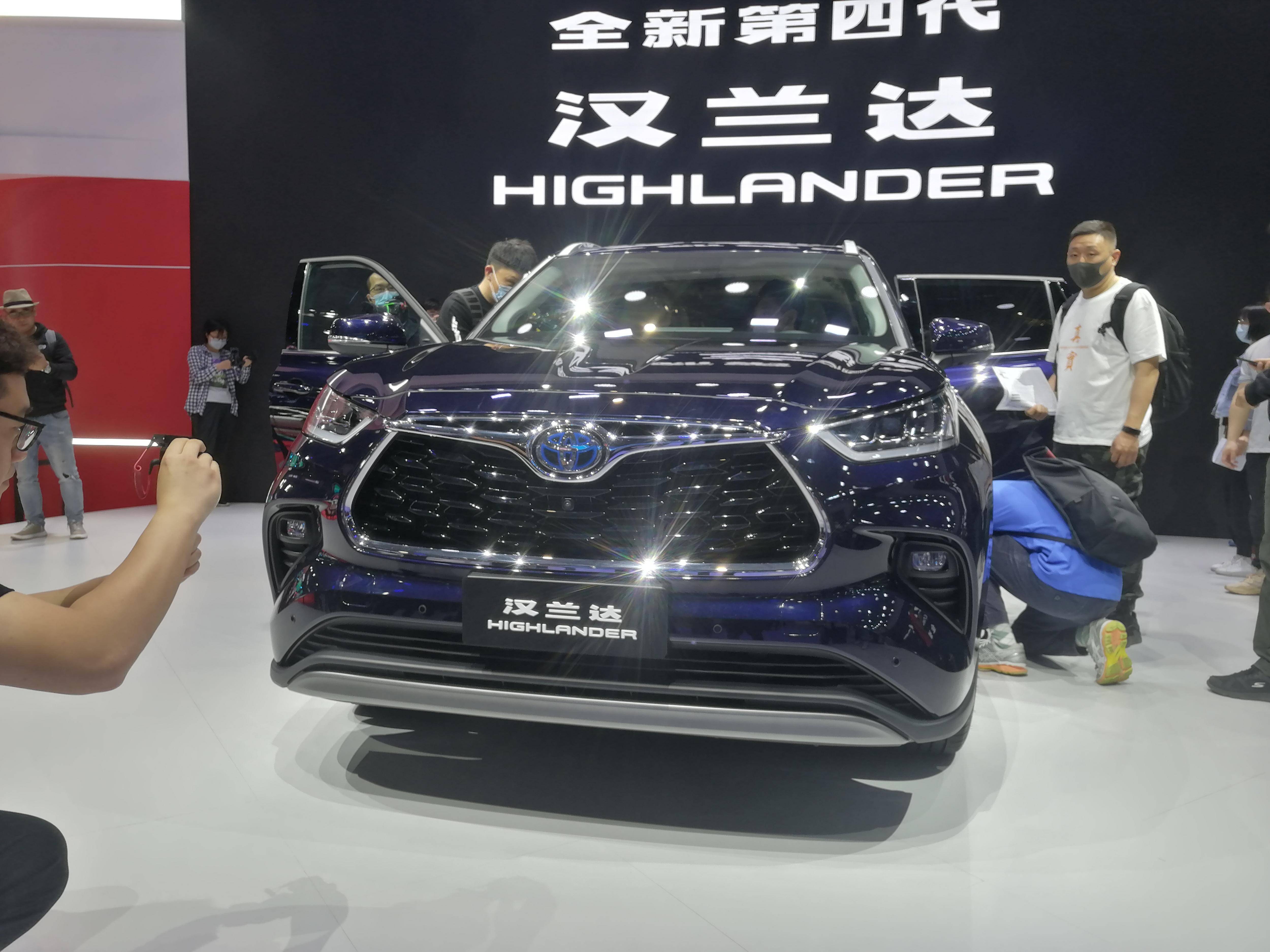 2021上海车展:全新一代汉兰达正式首发 混动系统加持