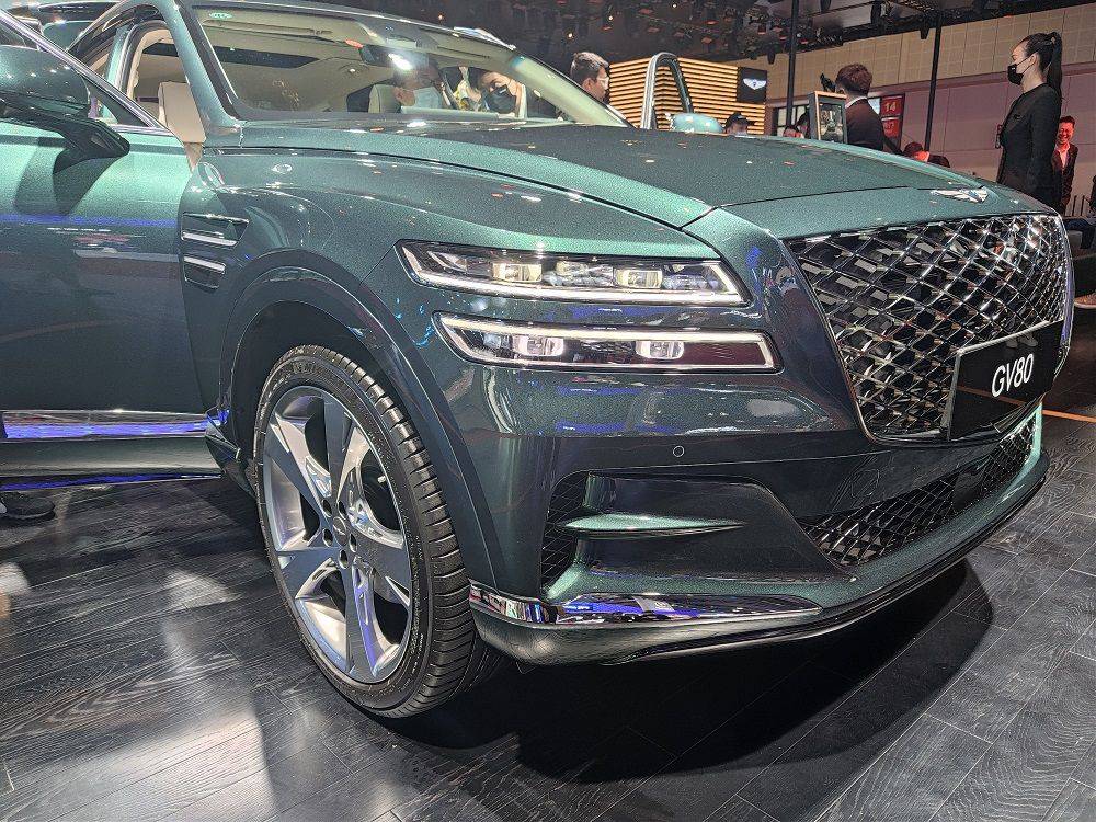 再次入华冲击高端02捷尼赛斯gv80亮相上海车展