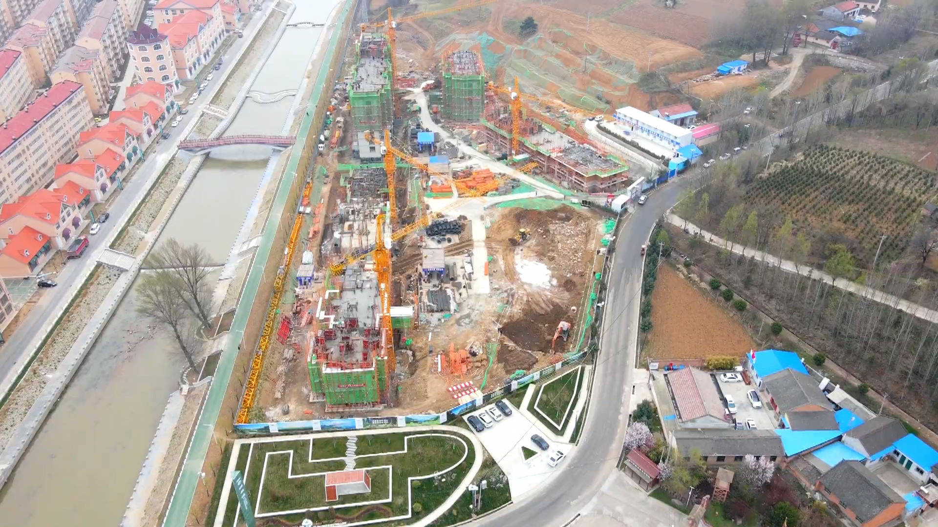 宝鸡太白:虢川河南岸生态旅游度假区项目加快建设