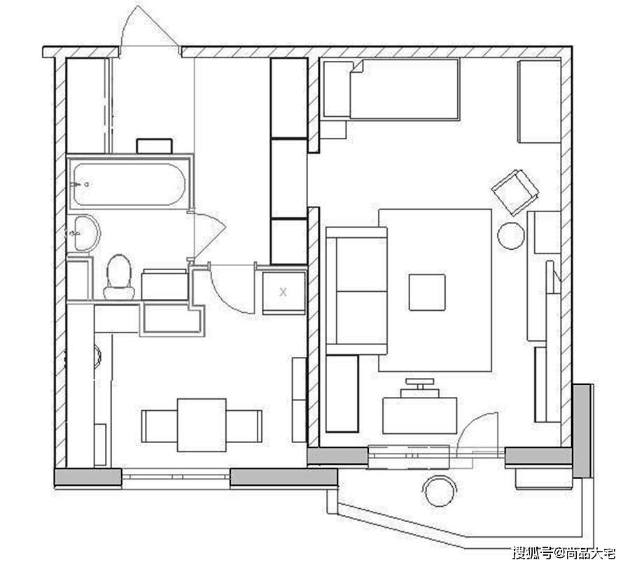 原創60歲阿姨獨居375㎡公寓空間雖然不大但是功能齊全溫馨舒適