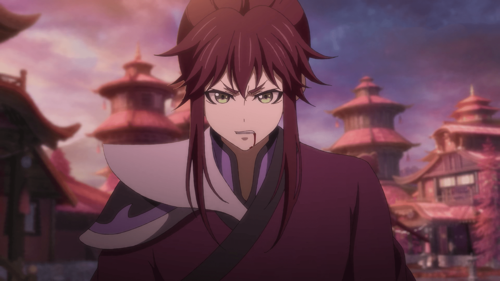 白小纯遇血梅少主和宋缺开战,精湛演技骗过了众人,却被猛女带走