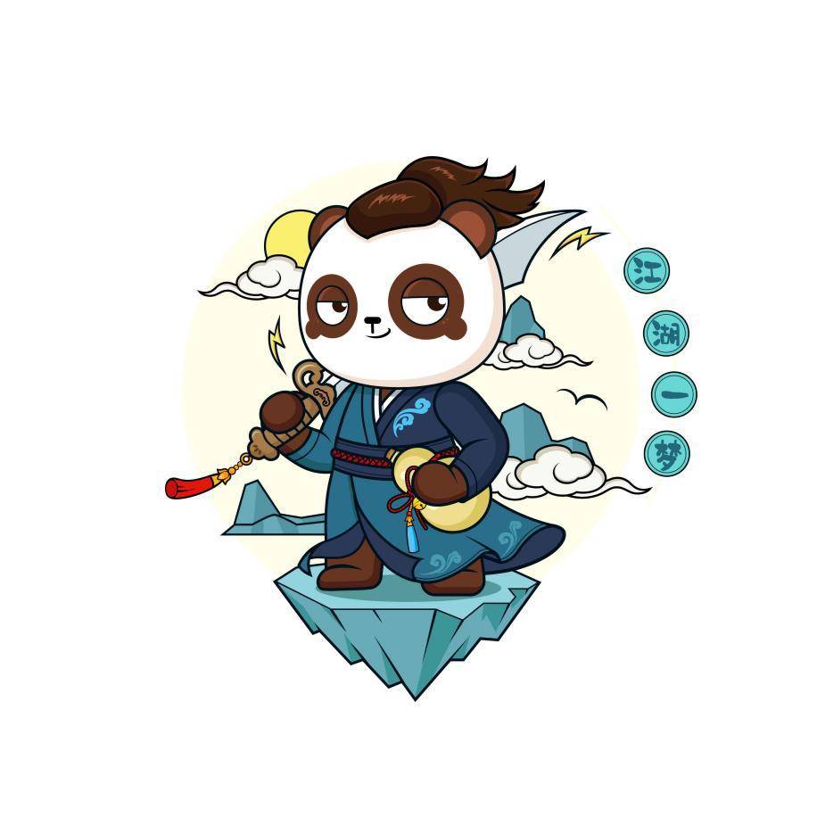 酷帅大熊猫ip咖咖熊的技能练成之路值得一看