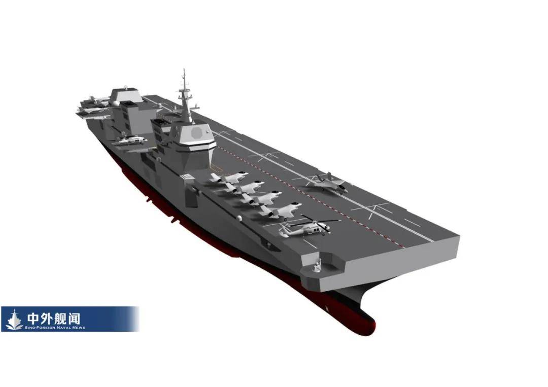 韓國海軍展示新一代輕型航空母艦設計