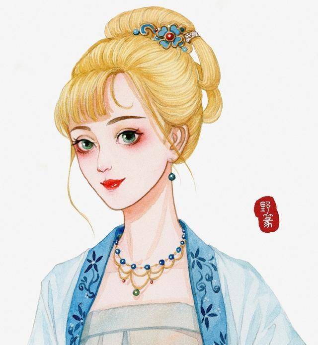 图片[1]-迪士尼公主们不仅换了发型，还穿上了汉服，这份中国风太美了！-魔性次元