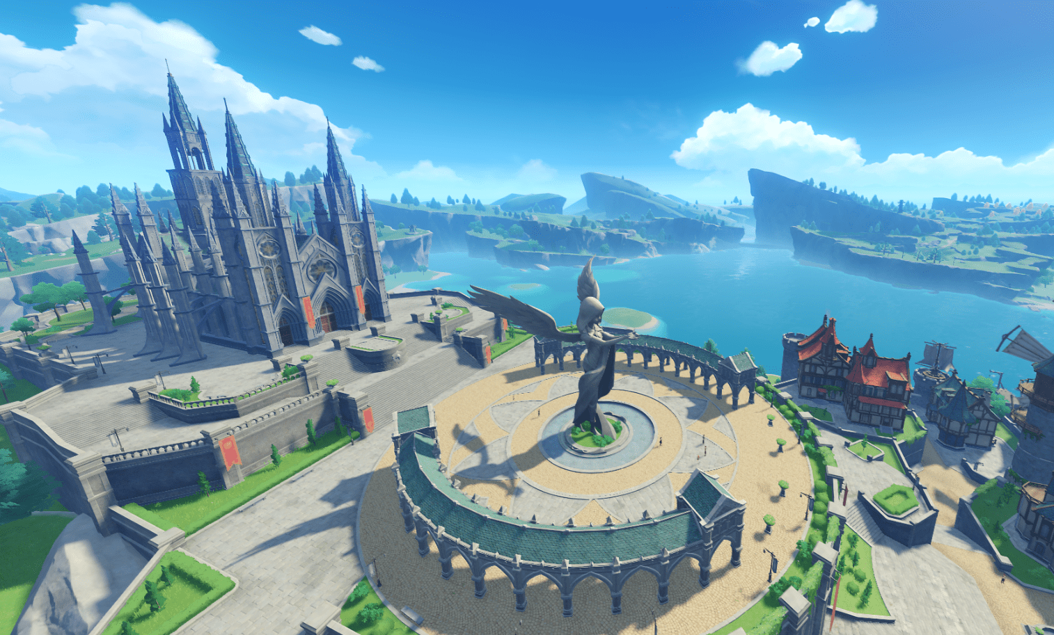 原创原神当黄金屋的墙可翻越后公子一跃成为boss中最惨的存在