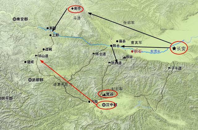 街亭失守后,把诸葛亮的战略部署全都打乱了,为了不遭受更大的损失