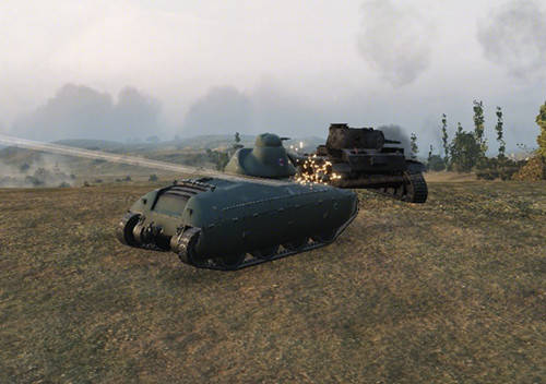 法兰西投降前的最后设计amx40骑兵坦克一款应急之作