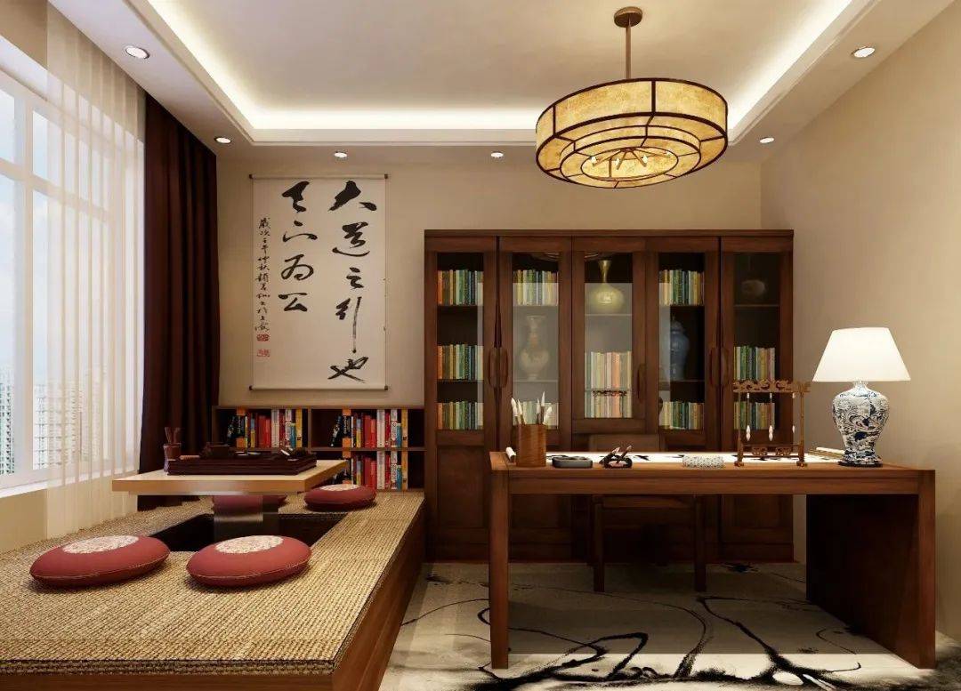 32张绝美书房图，这才是读书人的“天堂”！_装修