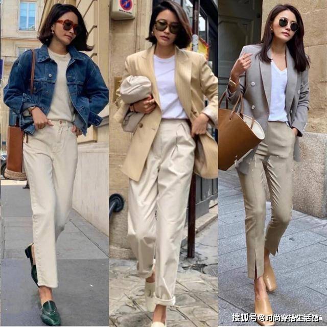 原创这位时尚博主春夏穿搭太实用了40岁女人照着穿时髦又显气质