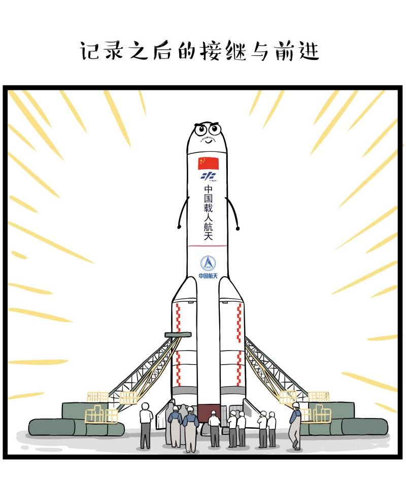 贺中国空间站核心舱发射成功吾皇万睡科普漫画上线天和核心舱趣味对话