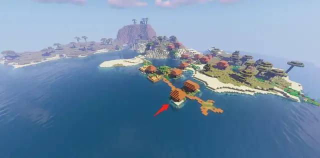 五一外出游玩好去处 我的世界 热带海岛风度假小屋是夏天的味道 屋顶