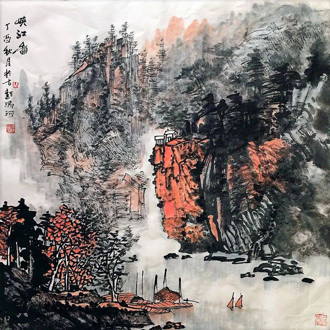 【画廊推荐】画家张清河:情系河山——苍茫浑厚的宇宙诗意_艺术