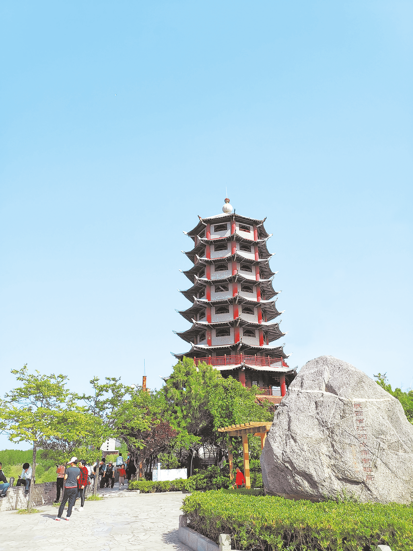 休閒娛樂的熱門,構築起陝西東大門生態建設的一道亮麗